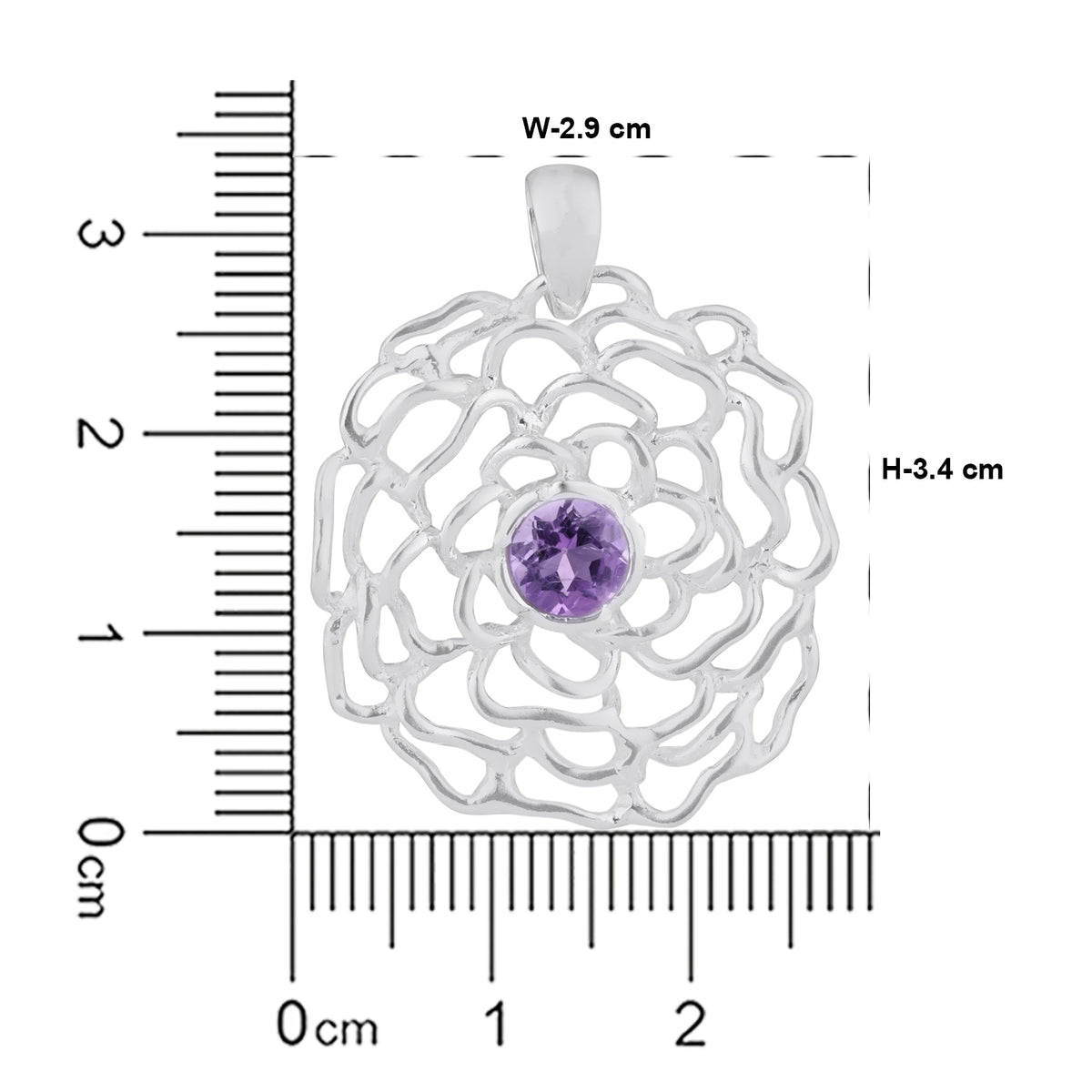 Mandala pendant (without chain)