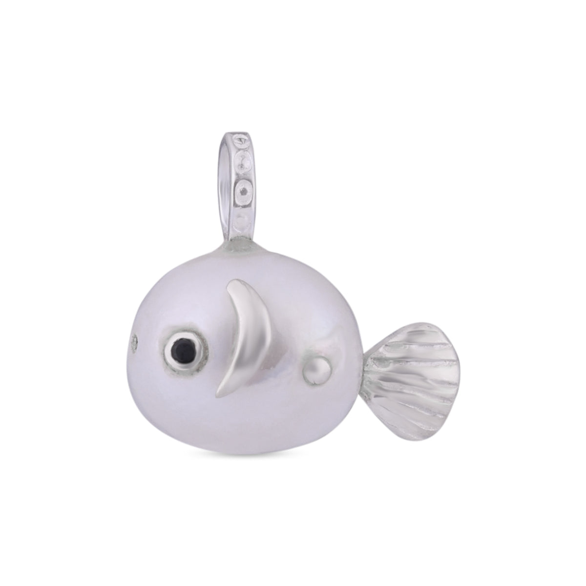 Pearl Fish Pendant (without Chain)