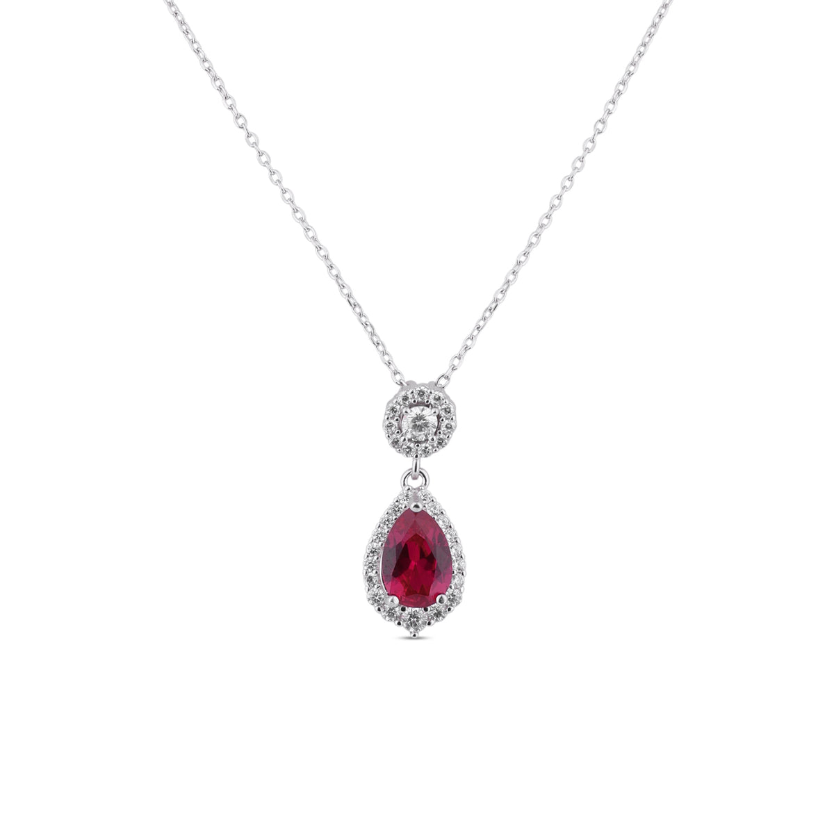 Sapphire royal drops Pendent (with chain)