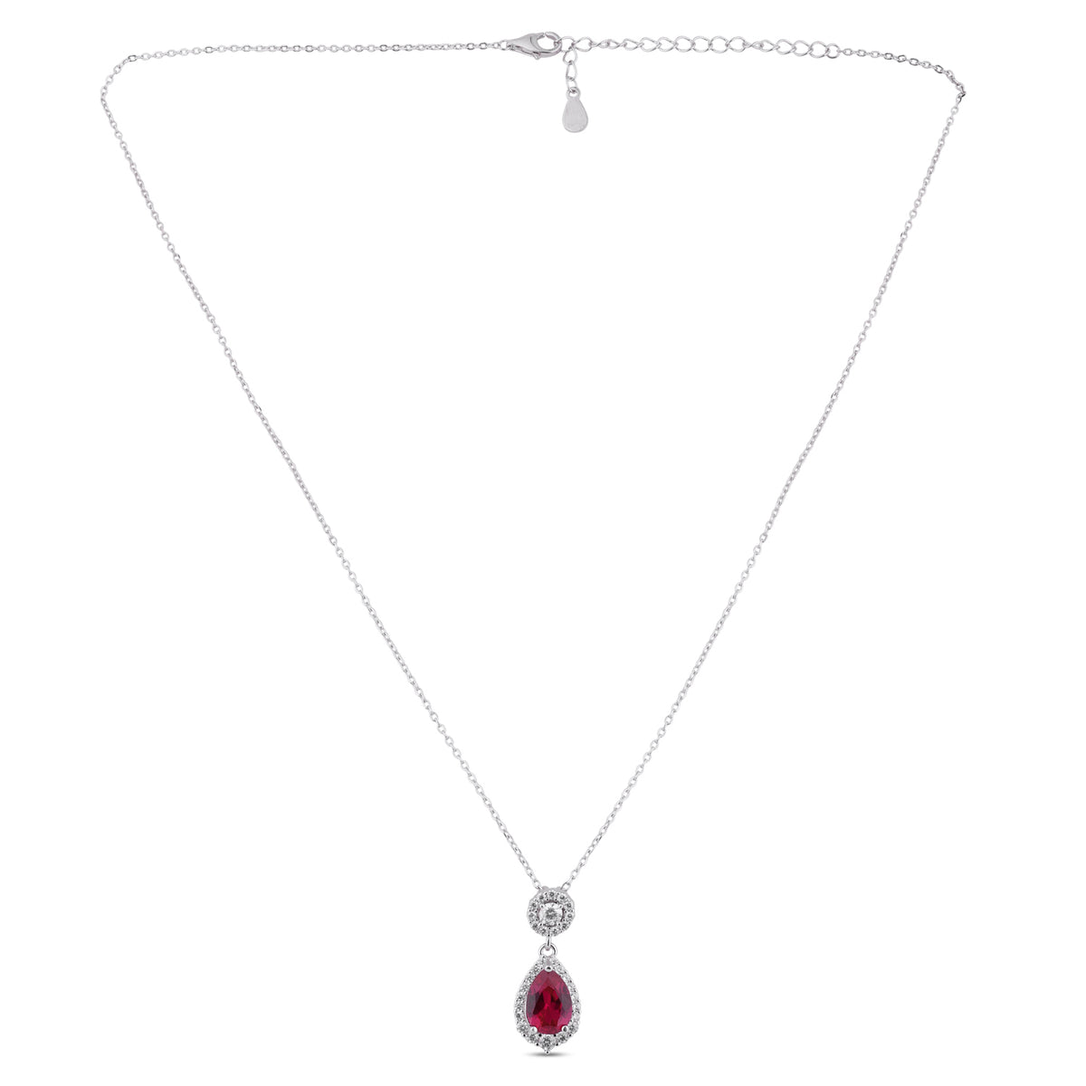 Sapphire royal drops Pendent (with chain)