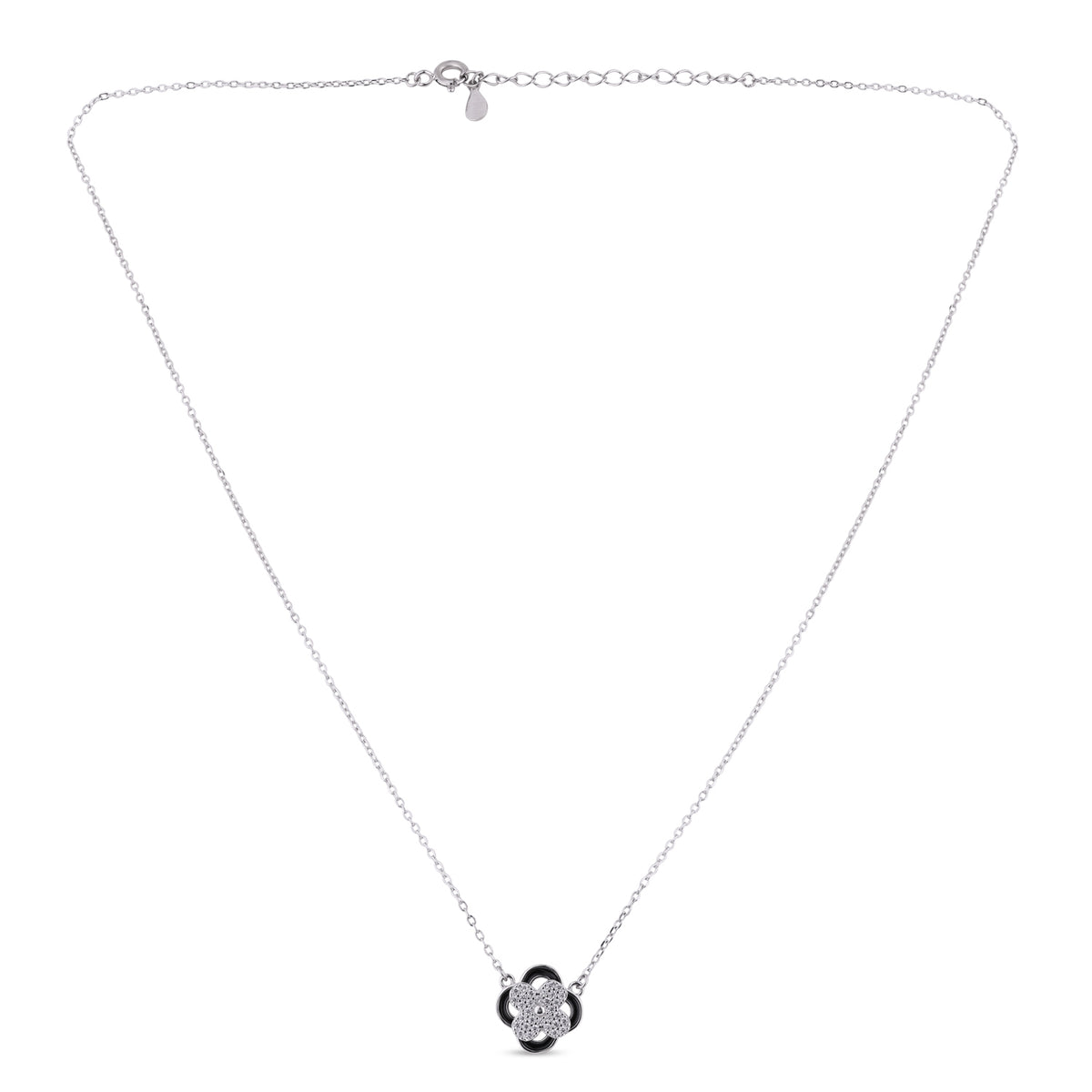 Black clover pendant (with chain)